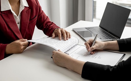 job-applicant-checking-resume-human-resources-department-taking-interview-manager-who-has-submitted-application-216243157