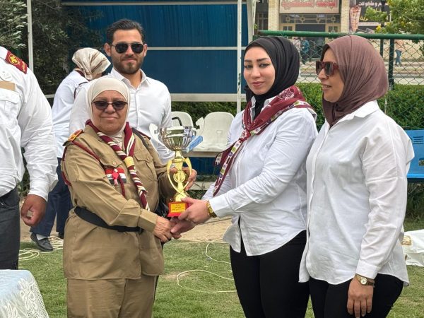 كلية العلوم للبنات تشارك في المخيم الكشفي الجامعي3
