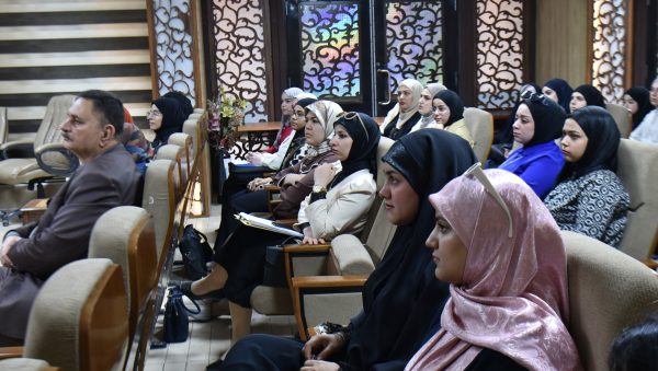 مسؤول إعلام نقابة اطباء الاسنان في ضيافة كلية العلوم للبنات2