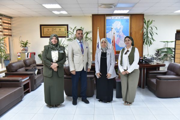 ممثل مكتب مستشار رئيس الوزراء في ضيافة كلية العلوم للبنات2