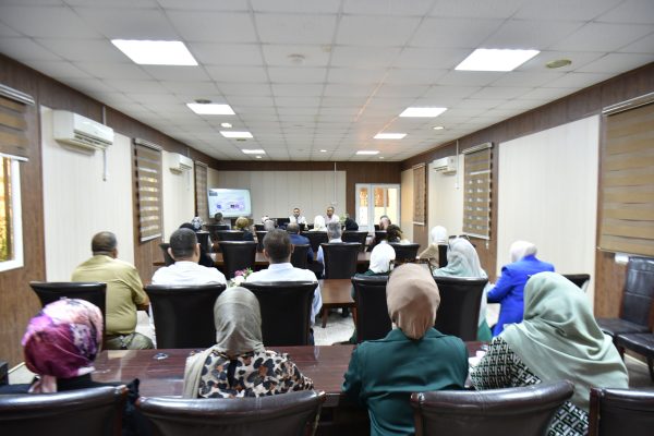 ممثل مكتب مستشار رئيس الوزراء في ضيافة كلية العلوم للبنات3