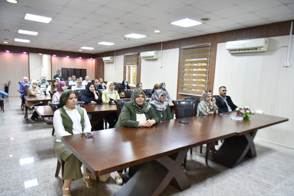 ممثل مكتب مستشار رئيس الوزراء في ضيافة كلية العلوم للبنات55