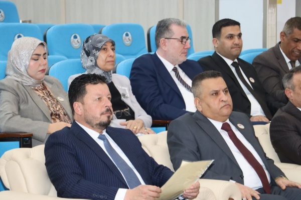 السيدة عميد كلية العلوم للبنات تشارك في اجتماع لجنة عمداء كليات العلوم في جامعة الموصل1