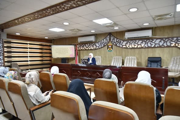 وحدة شؤون المرأة في كلية العلوم للبنات تقيم ورشة عمل حول دعم المرأة لمواجهة التحديات الأسرية q1